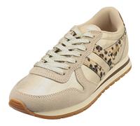 Gola ELAN Fashion Trainers Femme Or Léopard Marron - 40 EU