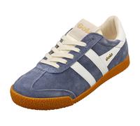 Gola Elan Trainers Femme - Baskets Mode En Suéde Bleu Blanc - 38