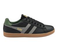 Gola - Equipe II Leather - Chaussures lifestyle homme Black / Cement / Evergreen - 43