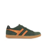 Gola - Equipe II Suede - Chaussures lifestyle homme Dark Khaki / Moody Orange / Black - 42