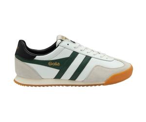 Gola - Europa Leather - Chaussures lifestyle homme White / Evergreen / Black - 42
