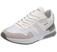 Gola Femme Atomics Road Running Shoe, White/Grey, 36 EU