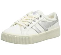 Gola Femme Baseline Mark Cox Basket, Argent Blanc cassé, 36 EU