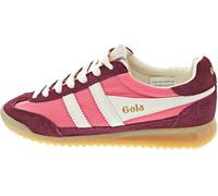 Gola Baskets femme Firefly - semelle rembourrée, tige souple, basses à lacets - Rose 39