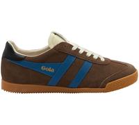 Gola Gola Brown Mens Elan Suede Lace-Up Trainers