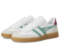 Gola Gola White Ladies Viper Leather Lace-Up Trainers