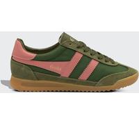 Gola Gola Green Womens Tornado Glimmer Metallic Trainers