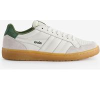 Ténis Gola Eagle 86 Femme - Cuir Off White Et Vert - 40