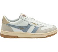 Gola Gola White Hawk Leather Lace-Up Trainers