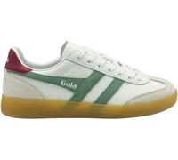 Gola Gola White Ladies Viper Leather Lace-Up Trainers