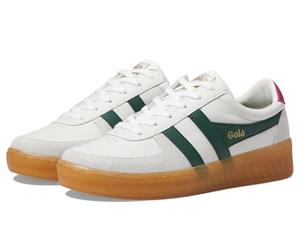 Gola, Grandslam Elite CLB621, White/Evrgrn/Hot Fuschia/Gum, 37 (Mujer)