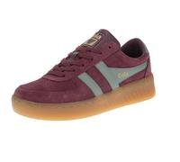 Gola Grandslam Suede Baskets pour femme Vert, Windsor Wine Green Mist Gum, 38 EU