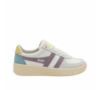 Gola Grandslam Trident Femme Baskets Plate-Forme Blanc Vert - 37
