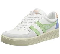 Gola Femme Grandslam Trident Sneaker, White Patina Green Pearl Pink, 40 EU