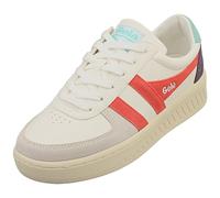 Gola GRANDSLAM TRIDENT Fashion Trainers Femme Blanc Corail - 40 EU