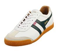 Gola Harrier Elite 2 Homme Baskets Blanc Vert - 42