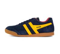 Gola Harrier En Suède Chaussures Pour Hommes Basse Sneaker Navy 51764
