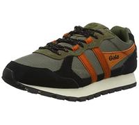 Gola Homme Altitude Sneaker, Khaki/Black/Moody Orange, 41 EU