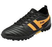 Gola Homme Ceptor Turf Football Shoe, Black/Sun, 42 EU