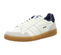 Gola Baskets Eagle 86 pour homme, Blanc cassé/bleu marine/gomme, 43 EU