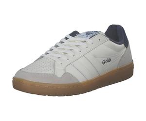 Gola Homme Eagle 86, Blanc cassé/bleu marine/gomme, 9