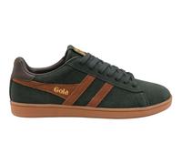 Gola Homme Equipe II Suede Chaussures, Dark Khaki-Umber-Dark Brown, 43