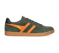 Gola Homme Equipe II Suede, Kaki foncé/Orange Orange/Noir, 41 EU