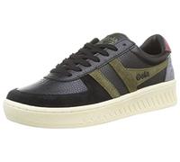 Gola Homme Grandslam Trident Basket, Black Khaki Burgundy, 41 EU