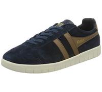 Gola Homme Hurricane Suede Basket, Bleu Marine Tabac Blanc cassé, 41 EU