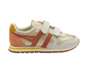 Gola - Kid's Daytona Blaze Strap - Baskets - UK 3 | EU 36 - gold / orange spice / sun