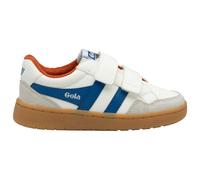 Gola - Kid's Eagle Strap - Baskets - UK 11K | EU 29 - white / marine blue / moody orange