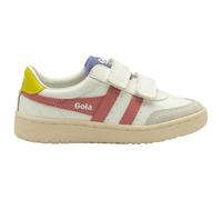 Gola - Kid's Falcon Strap - Baskets - UK 10K | EU 28 - white / coral pink / sulphur