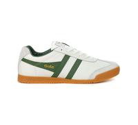 Gola Men's Harrier Leather White/Green Sneakers CMB426WN (US)