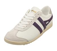Gola Mixte Bullet Pure Baskets, White/Plum/Light Grey, 41 EU