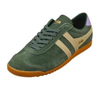 Gola Mixte Bullet Suede Baskets, Evergreen/Bone/Wisteria, 36 EU