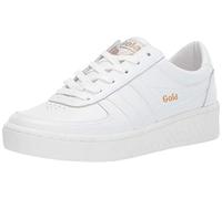 Gola Mixte Grandslam Leather Baskets, White/White/White, 37 EU