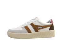 Gola Mixte Grandslam Trident Baskets, White/Brown Sugar/Dusty Rose, 38 EU