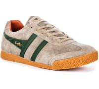 Gola Mixte Harrier Baskets, Rhino/Evergreen/Moody Orange, 43 EU
