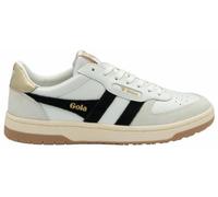 Gola Mixte Hawk Baskets, White/Black/Gold, 38 EU