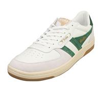 Gola Mixte Hawk Baskets, White/Dark Green, 43 EU