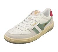 Gola Mixte Hawk Baskets, White/Green Mist/Cerise/Light Grey, 36 EU