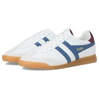 Gola Mixte Torpedo Leather Baskets, White/Deep Red/Sapphire, 43 EU