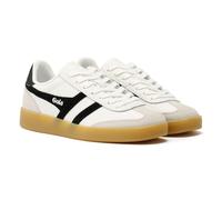 Gola Mixte Viper Leather Baskets, White/Black/Gum, 39 EU