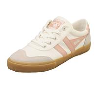 Gola Ténises Badminton Femme - Coton & Suédé Blanc Et Rose - 36