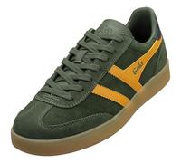 Gola Baskets Viper CMB735 Cuir Plat Vert Jaune Homme 43 EU