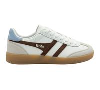 Gola - Viper Leather - Chaussures lifestyle femme White / Dark Brown / Air / Gum - 38