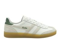 Gola Homme Viper Leather Chaussures, White-White-Evergreen-Gum, 41