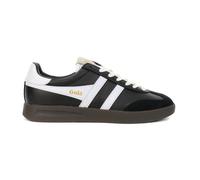 Gola Women's Cyclone Leather Black/White/Dark Gum Sneakers CLB743BW