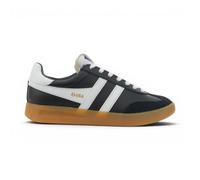 Gola Women's Cyclone Leather Black/White/Gum Sneakers CLB743BH