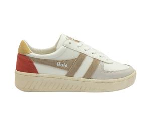 Gola - Women's Grandslam Trident - Baskets - EU 38 - white / bone / flax